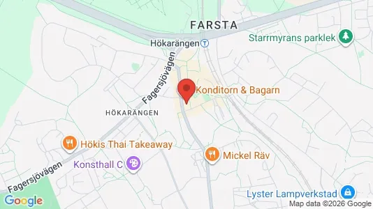 Apartments for rent i Stockholm South - kort over placeringen