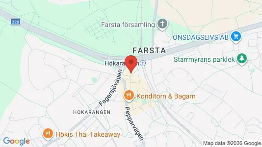 Apartments for rent i Stockholm South - kort over placeringen