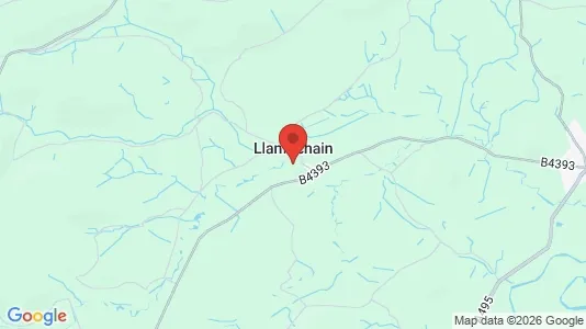 Houses for rent i Llanfechain/Llanfyllin/LLANSANTFFRAID/Llanymynech/Meifod - Powys - kort over placeringen