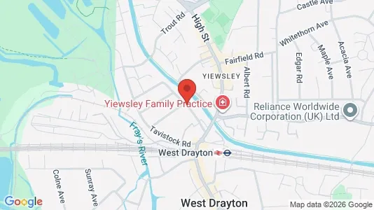 Apartments for rent i West Drayton - Middlesex - kort over placeringen