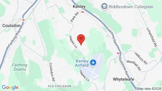 Apartments for rent i Kenley/Purley - Surrey - kort over placeringen