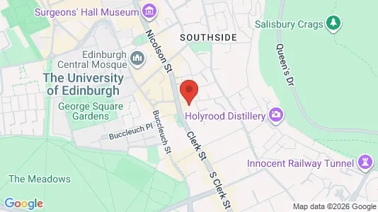 Apartments for rent i Edinburgh - Midlothian - kort over placeringen