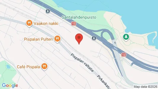 Rooms for rent i Tampere Keskinen - kort over placeringen
