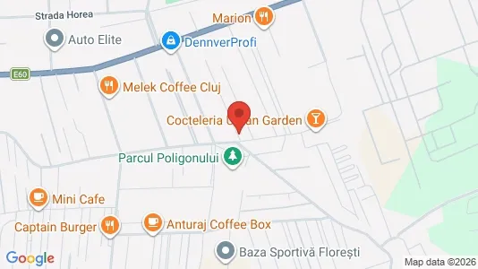 Apartments for rent i Floreşti - kort over placeringen