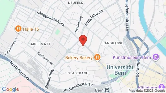 Apartments for rent i Bern-Mittelland - kort over placeringen
