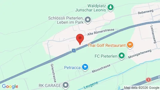 Apartments for rent i Biel - kort over placeringen
