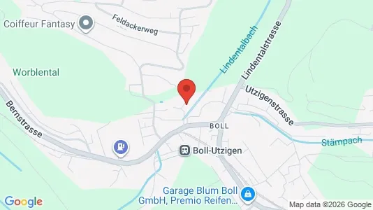 Apartments for rent i Bern-Mittelland - kort over placeringen