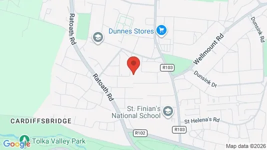 Apartments for rent i Dublin 11 - kort over placeringen