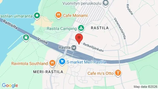 Apartments for rent i Helsinki Itäinen - kort over placeringen