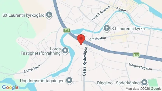 Apartments for rent i Söderköping - kort over placeringen