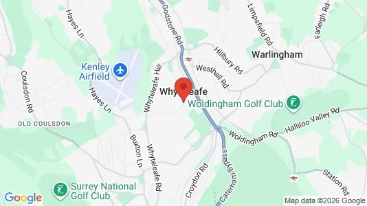 Apartments for rent i Caterham/Whyteleafe - Surrey - kort over placeringen