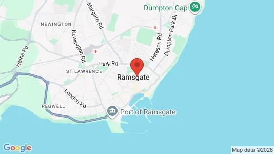 Houses for rent i Ramsgate - Kent - kort over placeringen