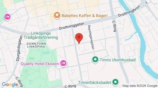 Apartments for rent i Linköping - kort over placeringen