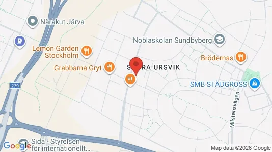 Apartments for rent i Sundbyberg - kort over placeringen
