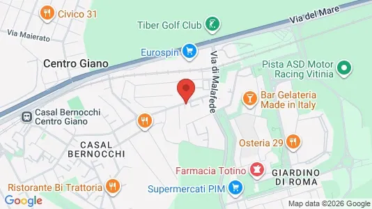 Apartments for rent i Roma Municipio X – Ostia/Acilia - kort over placeringen