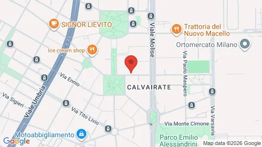 Apartments for rent i Milano Zona 4 - Vittoria, Forlanini - kort over placeringen