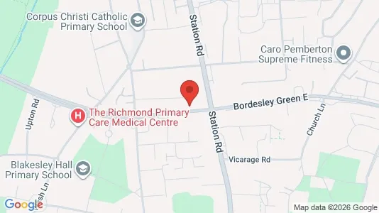 Apartments for rent i Birmingham - West Midlands - kort over placeringen