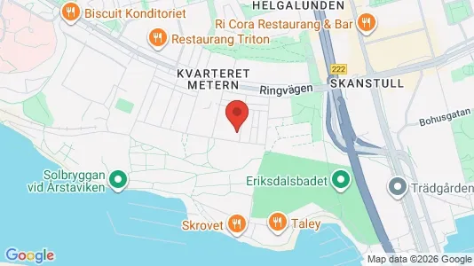 Apartments for rent i Södermalm - kort over placeringen