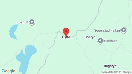 Houses for rent i Hylte - kort over placeringen