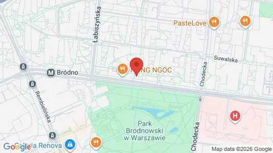 Apartments for rent i Warszawa Targówek - kort over placeringen