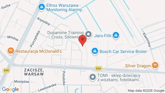 Apartments for rent i Warszawa Targówek - kort over placeringen