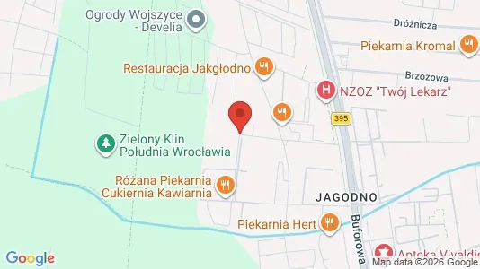 Apartments for rent i Wrocław - kort over placeringen