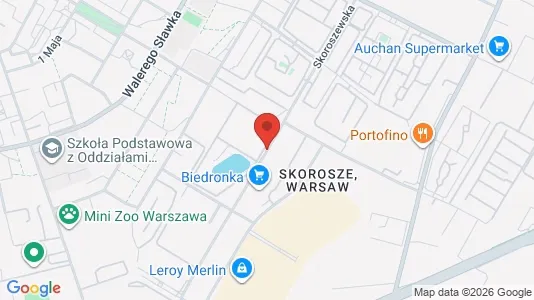 Apartments for rent i Warszawa Ursus - kort over placeringen