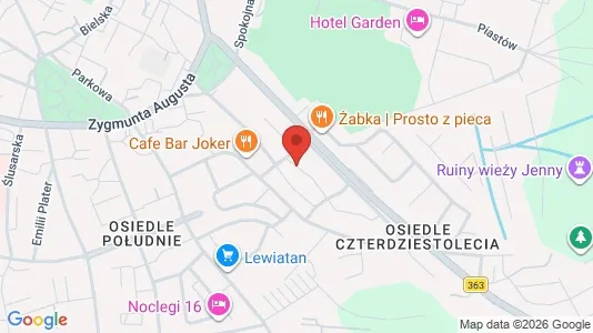 Apartments for rent i Bolesławiecki - kort over placeringen