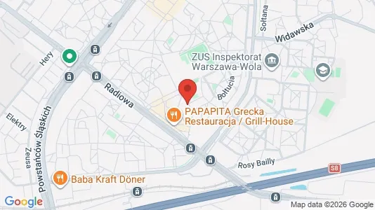 Apartments for rent i Warszawa Bemowo - kort over placeringen