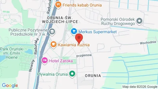 Apartments for rent i Gdańsk - kort over placeringen