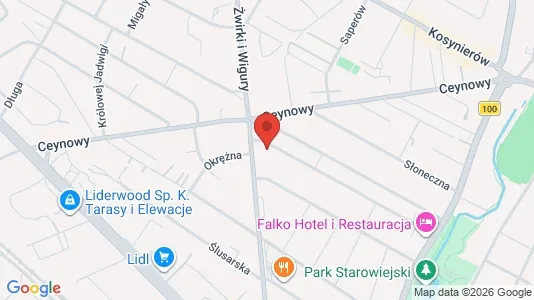 Apartments for rent i Pucki - kort over placeringen