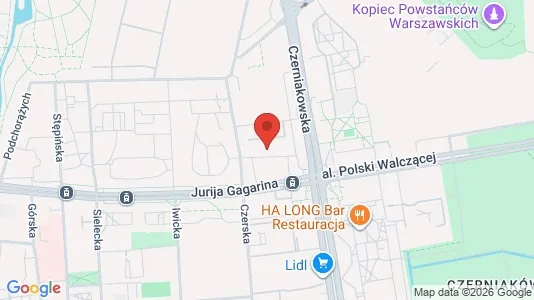 Apartments for rent i Warszawa Mokotów - kort over placeringen