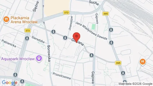 Apartments for rent i Wrocław - kort over placeringen