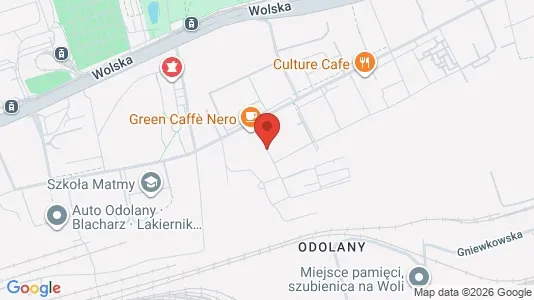 Apartments for rent i Warszawa Wola - kort over placeringen