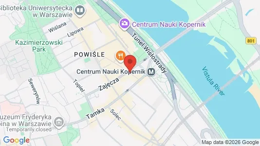 Apartments for rent i Warszawa Śródmieście - kort over placeringen