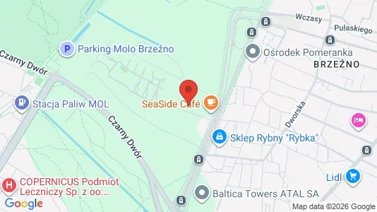 Apartments for rent i Gdańsk - kort over placeringen
