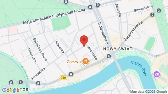 Apartments for rent i Kraków Krowodrza - kort over placeringen