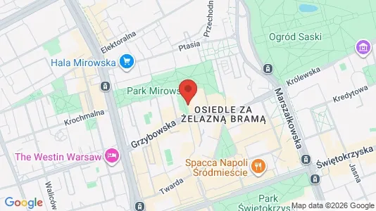Apartments for rent i Warszawa Śródmieście - kort over placeringen