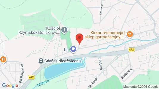 Apartments for rent i Gdańsk - kort over placeringen