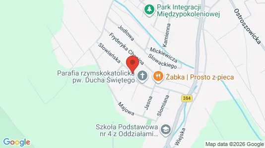 Apartments for rent i Dzierżoniowski - kort over placeringen