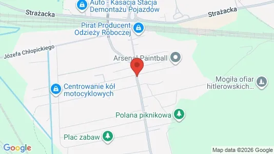Apartments for rent i Warszawa Rembertów - kort over placeringen