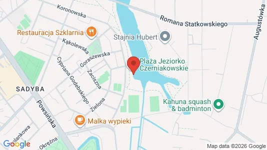 Apartments for rent i Warszawa Mokotów - kort over placeringen