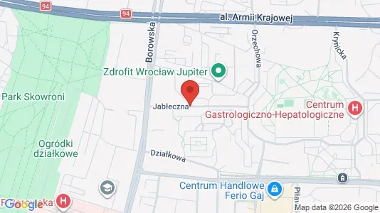 Apartments for rent i Wrocław - kort over placeringen