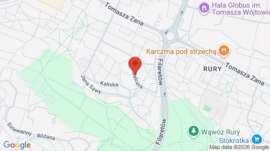 Apartments for rent i Lublin - kort over placeringen