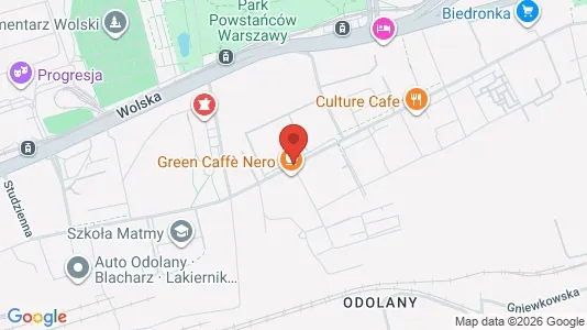 Apartments for rent i Warszawa Wola - kort over placeringen