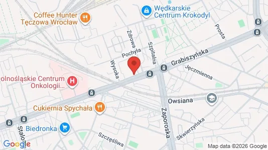 Apartments for rent i Wrocław - kort over placeringen