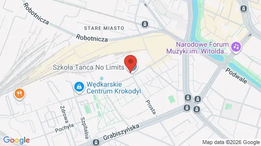 Apartments for rent i Wrocław - kort over placeringen