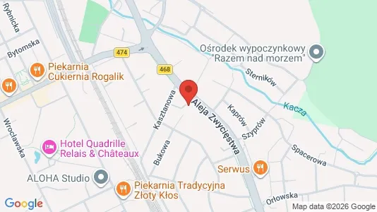 Apartments for rent i Gdynia - kort over placeringen