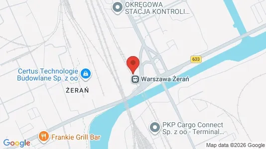 Apartments for rent i Warszawa Białołęka - kort over placeringen