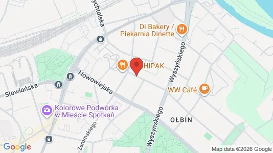 Apartments for rent i Wrocław - kort over placeringen